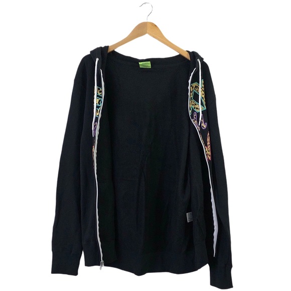 LMFAO Sexy And I Know It Party Rock Black Fleece Zip Up Hoodie Sweater L - Picture 4 of 14